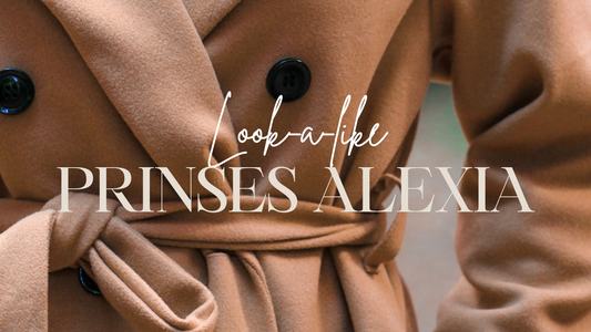 Hier shop je de betaalbare look-a-like jas van prinses Alexia