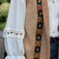 Boho gilet met borduursel Rosalie | camel