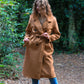 Trenchcoat met tailleriem Louise | camel